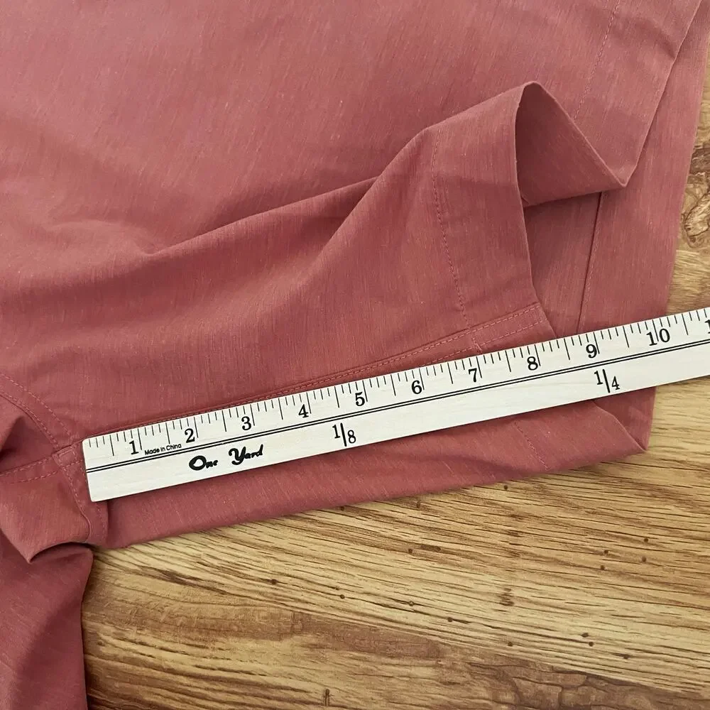 Faherty All Day 9” Shorts In Sun Rose Size 42